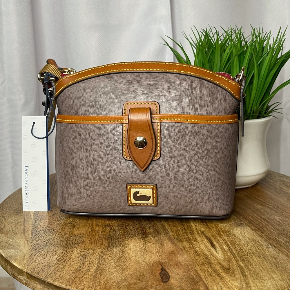 Dooney & Bourke - Domed Pocket Crossbody -Elephant